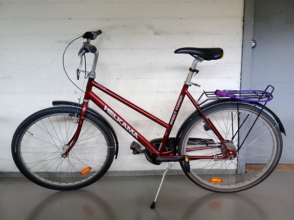Bike + lights + mini pump + lock