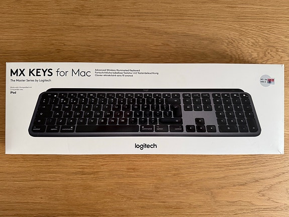 Logitech MX Keys for Mac langaton näppäimistö