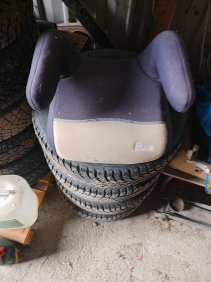 Lasten koroke autoon