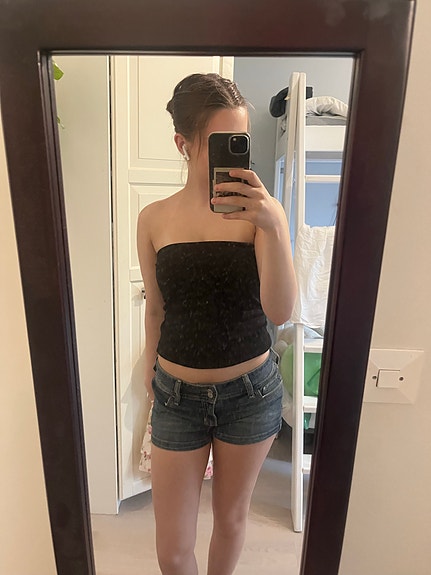 Hollister farkkushortsit
