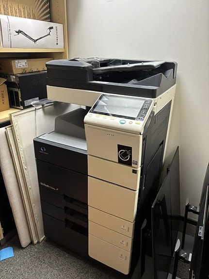 Konica Minolta Bizhub C554e-tulostin.