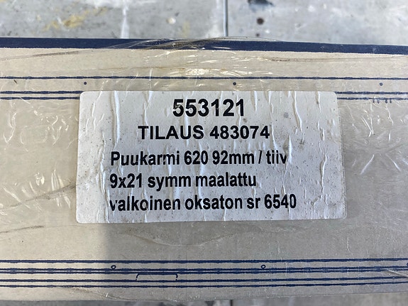 Swedoor sisäoven karmi 9x21