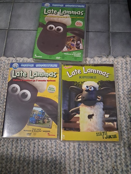 Late lammas 3 kpl yht 1e