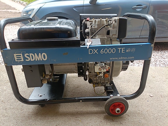 SDMO DX 6000 TE aggregaatti diesel