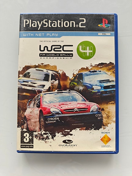 PS2 peli WRC World Rally Championship 4