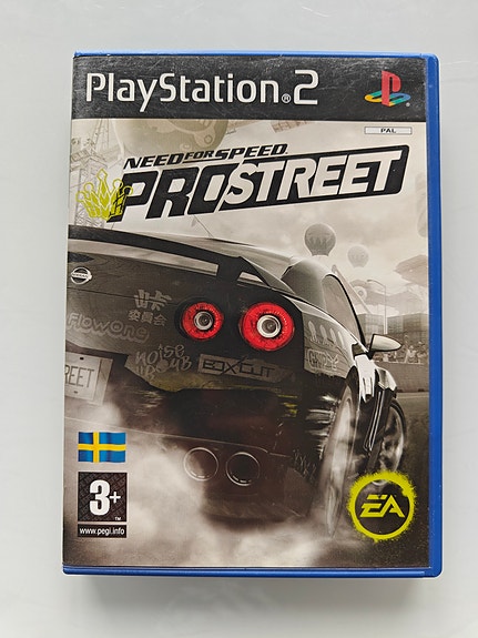 PS2 peli Need for Speed ProStreet