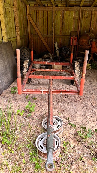 Rankakärry hydraalivetosilmukalla