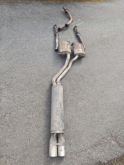 Opel senator B 3.0 24v pakoputkisto