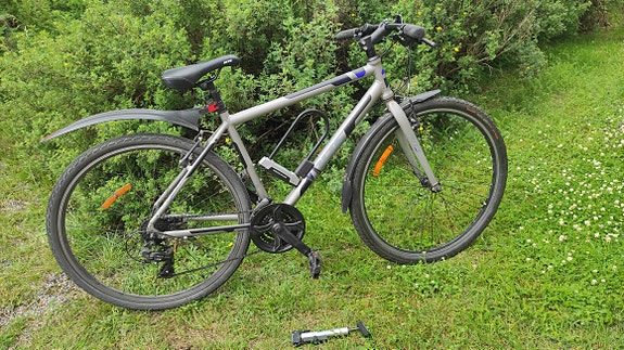 Miesten hybridi pyörä