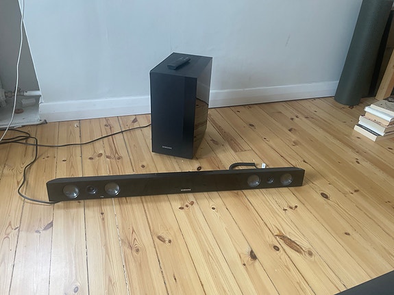 Samsung soundbar ja subwoofer