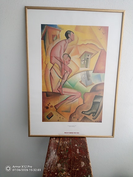 Juliste Composition Venäläistä Avant garde