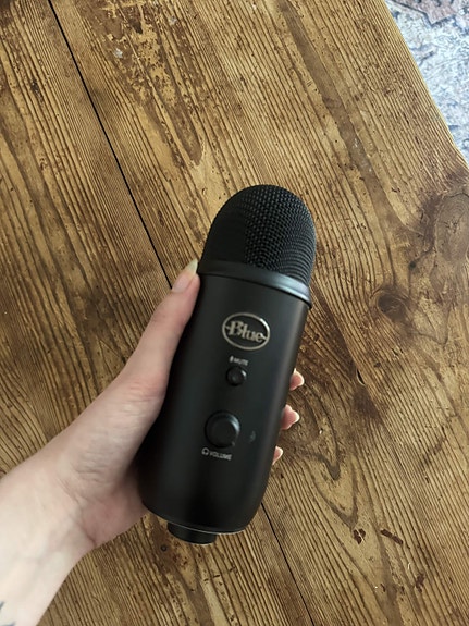 Logitech mikrofoni Blue Yeti USB musta
