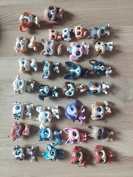 Lps koirafiguurit, iso satsi