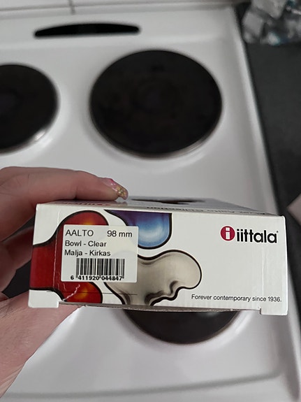 Iittala Aalto -malja 98 mm, kirkas – käyttämätön