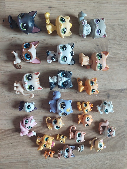 Lps kissat ja kissanpennut - figuuripaketti