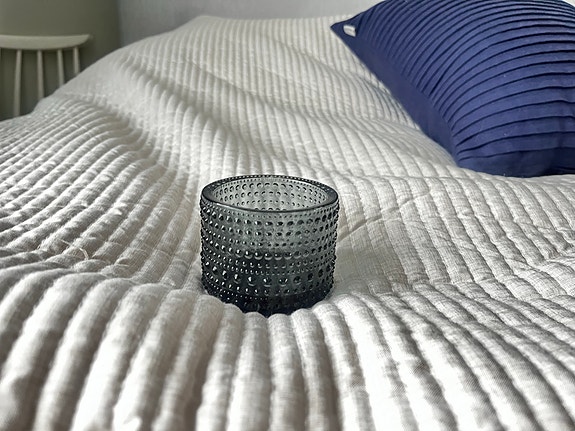 Iittala Kastehelmi tuikkukippo harmaa
