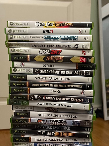 Kasa xbox pelejä TARJOA!