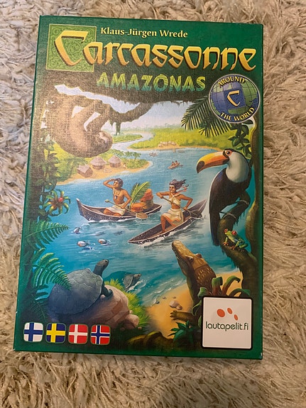 Carcassonne Amazonas lautapeli
