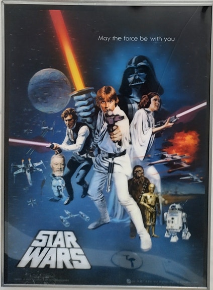 Star Wars 3-ulotteinen juliste (50x70cm)