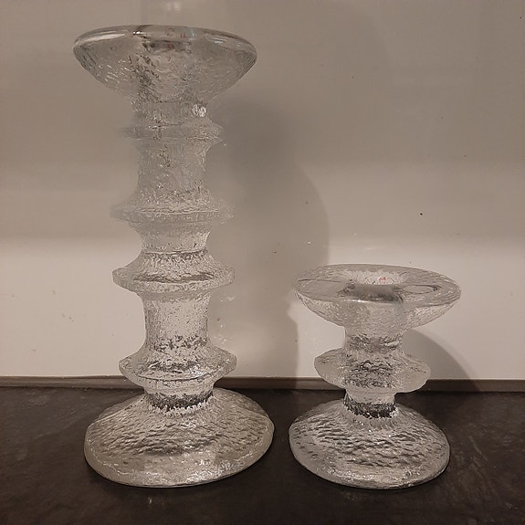 Iittala Festivo kynttilänjalka 1- ja 4-solmuinen, Timo Sarpaneva