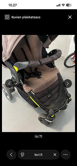 Britax B agile matkarattaat