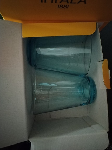 Iittala kartio lasit, 6 kpl. 40cl Vedenvihreä