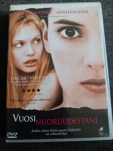 Vuosi nuoruudestani (Girl, Interrupted) DVD-elokuva