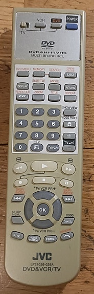 Jvc Dvd & Vcr / Tv Kaukosäädin