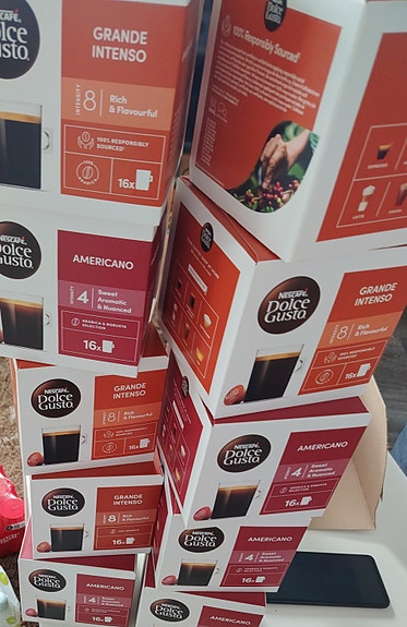 Nescafe Dolce Gusto kahvikapseleita
