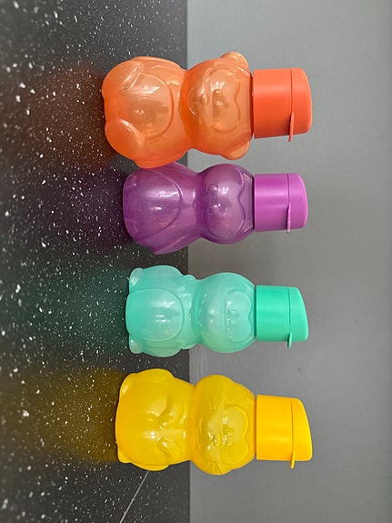 Tupperware lasten juomapullot 4 kpl