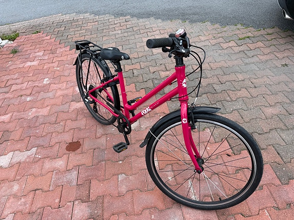 Frog City 67 tyttöjen polkupyörä 26" pinkki