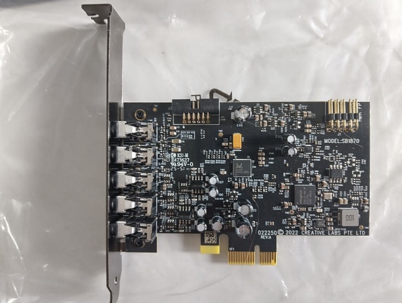 Creative Sound Blaster SB1870 audigy fx v2