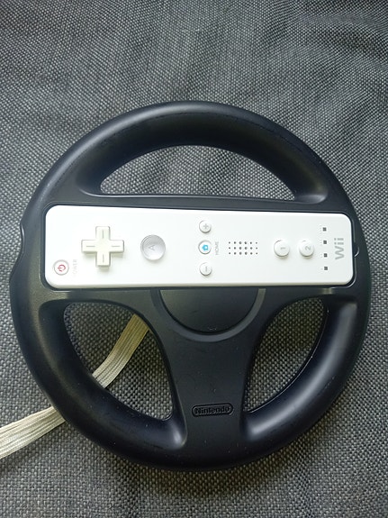 Nintendo wii ohjain+ rattiosa