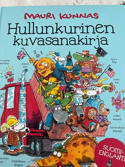 Mauri Kunnaksen kirja ”Hullunkurinen kuvasanakirja”