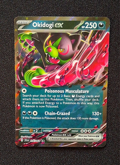 Pokemon kortti Okidogi ex 036/064