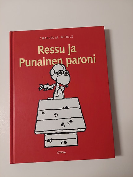 Ressu ja Punainen paroni kovakantinen kirja