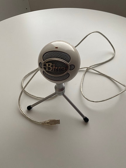 Blue Snowball USB-mikrofoni.