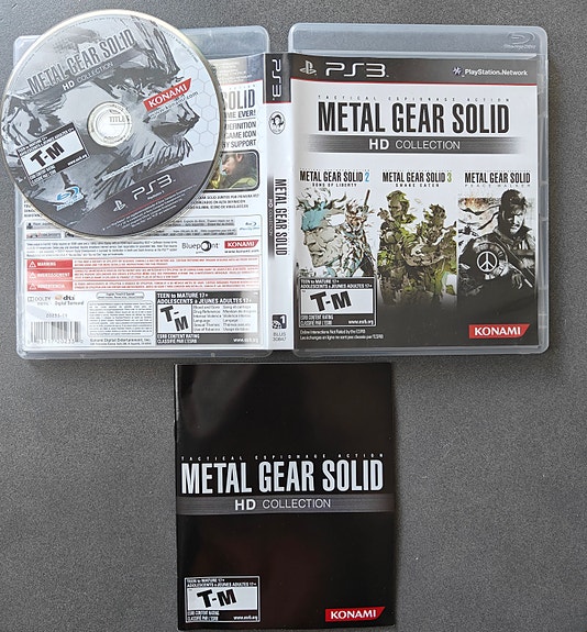 Metal Gear Solid HD Collection PS3