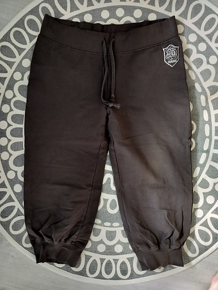 David collegehousut XL ruskea