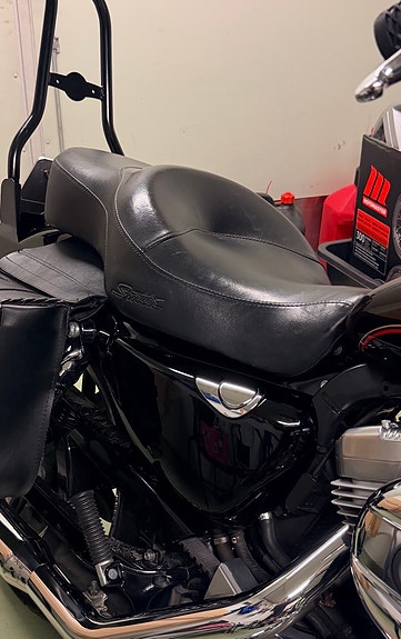Harley sportster sundowner satula