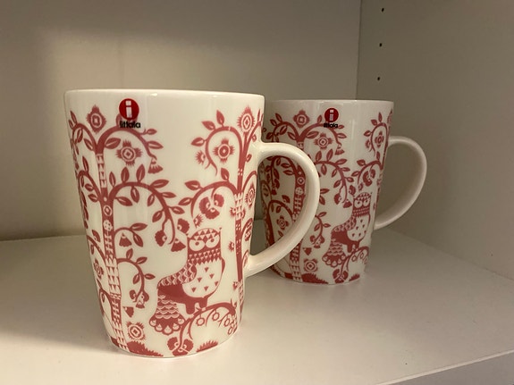 Iittala Taika mukit, vaaleanpunainen