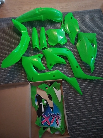 kawasaki kx 450 katteet + tarrasarja