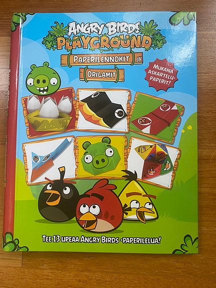 Angry Birds paperilennokit- kirja