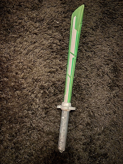 Ninjago vihreä valomiekka lelu