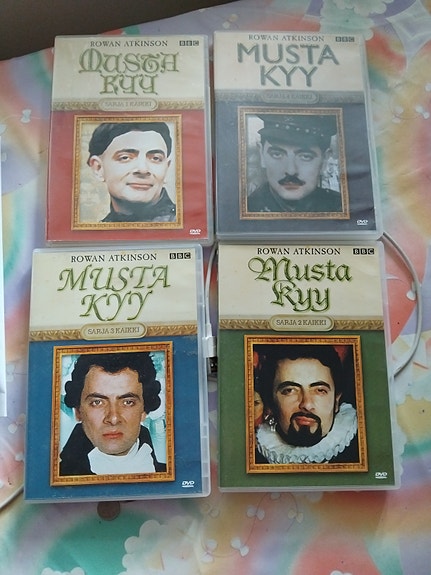 Rowan Atkinson Musta Kyy  4 kpl DVD-boksi