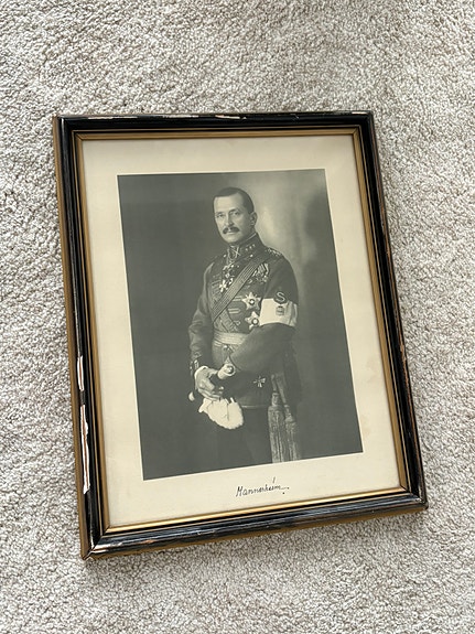 Marsalkka Mannerheim taulu