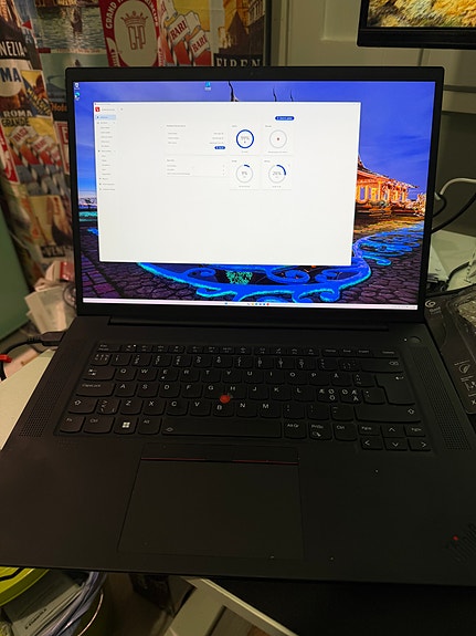 Lenovo ThinkPad X1 Extreme Gen 4 16" WQUXGA (3840 x 2400) 20Y5002HMX