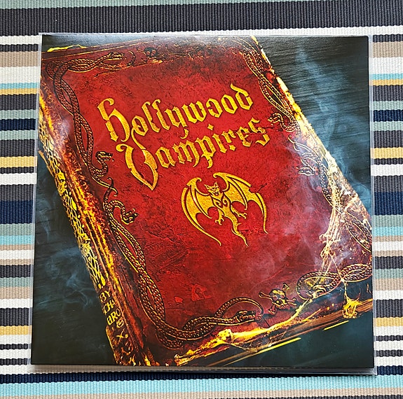 Hollywood Vampires 2LP 2015 Johnny Depp Alice Cooper Joe Perry UUSI