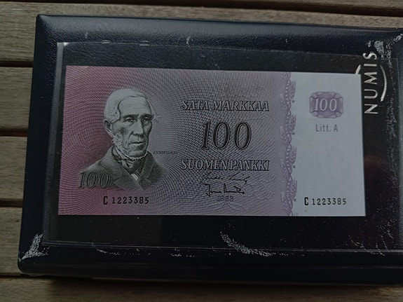 Suomen Pankki 100 markkaa seteli 1963