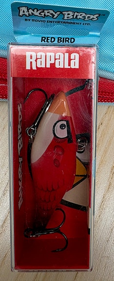 Rapala Angry Birds vaappu Red Bird - uusi ja avaamaton